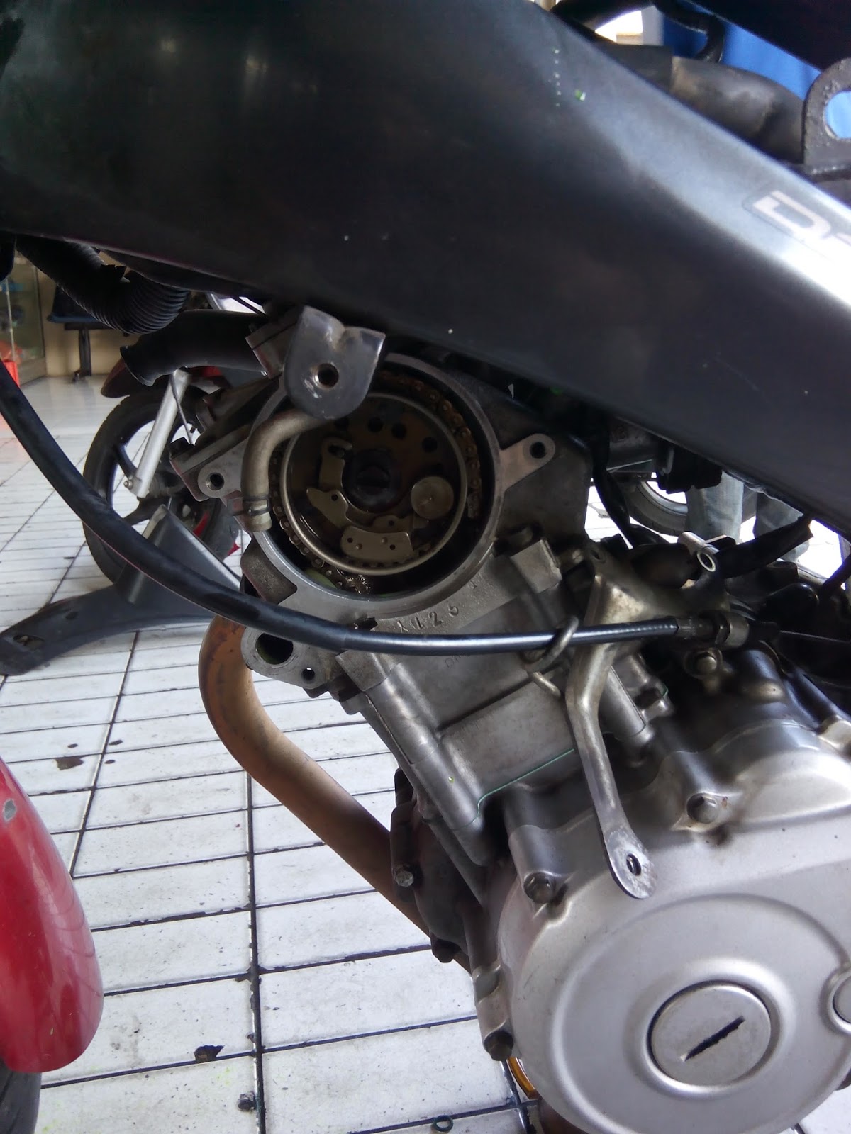 Cara Ganti Seal Waterpump Yamaha Vixion Aksi Motor