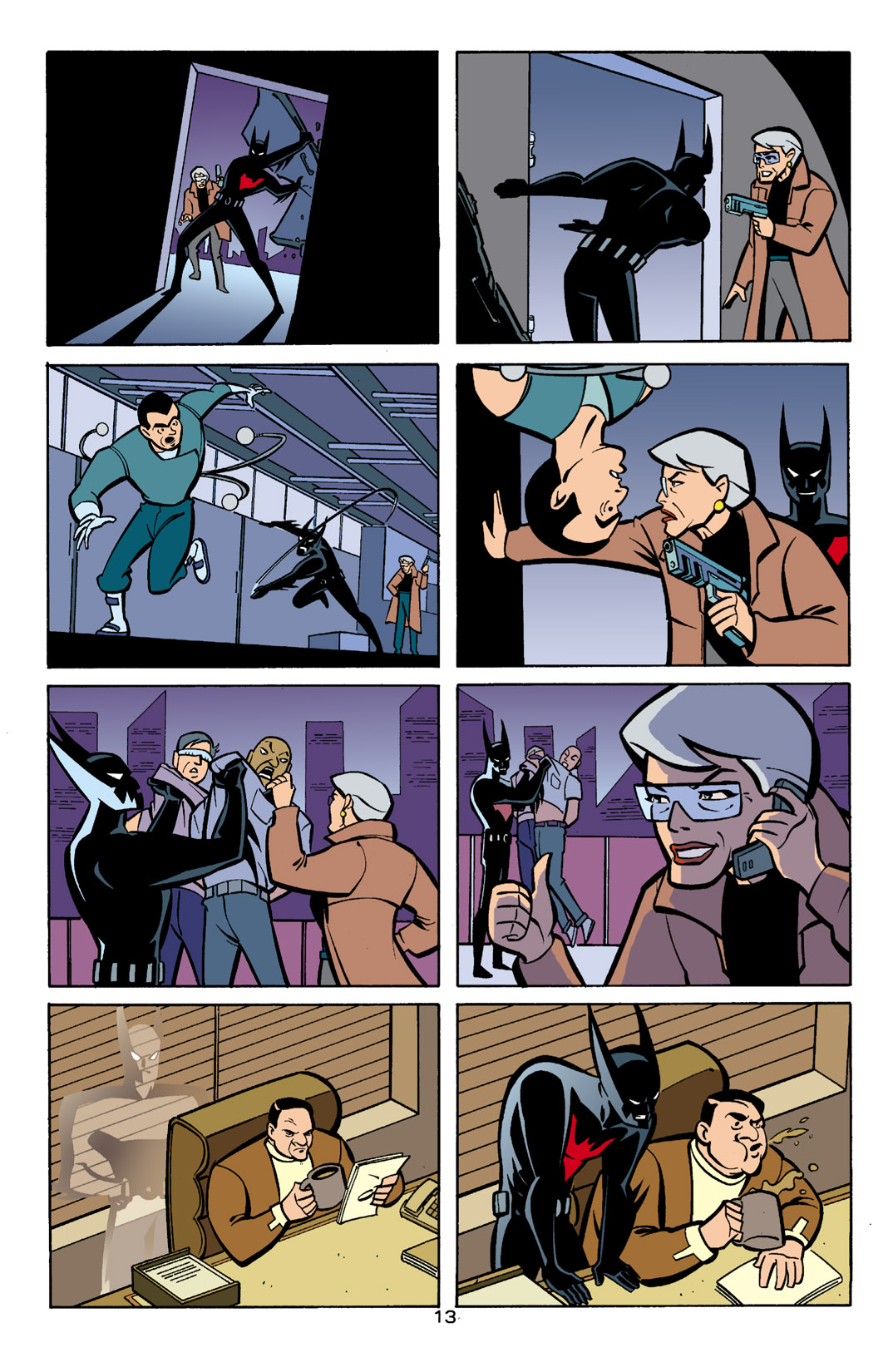 Read online Batman Beyond [II] comic -  Issue #13 - 14