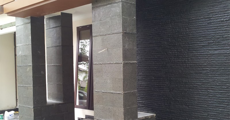 Ide Populer 55 Gambar Tiang Rumah Pakai Keramik