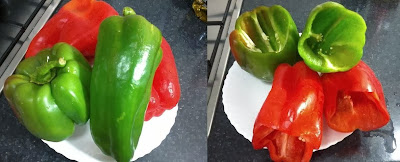 pimentões Receita de pimentão recheado com carne moída