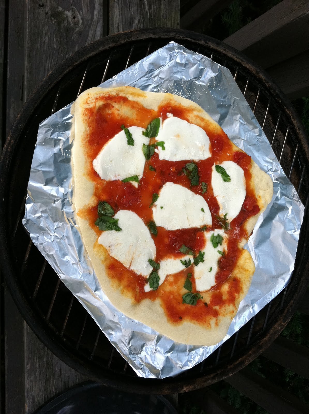 All About Being Inspired Charcoal Pizza