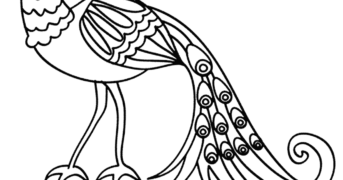 mewarnai gambar burung dari kardus 