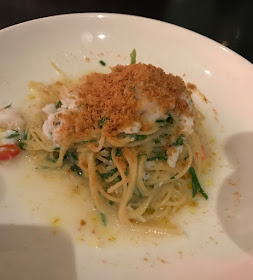 Fatto Bar & Cantina, Melboune, spaghettini with spanner crab