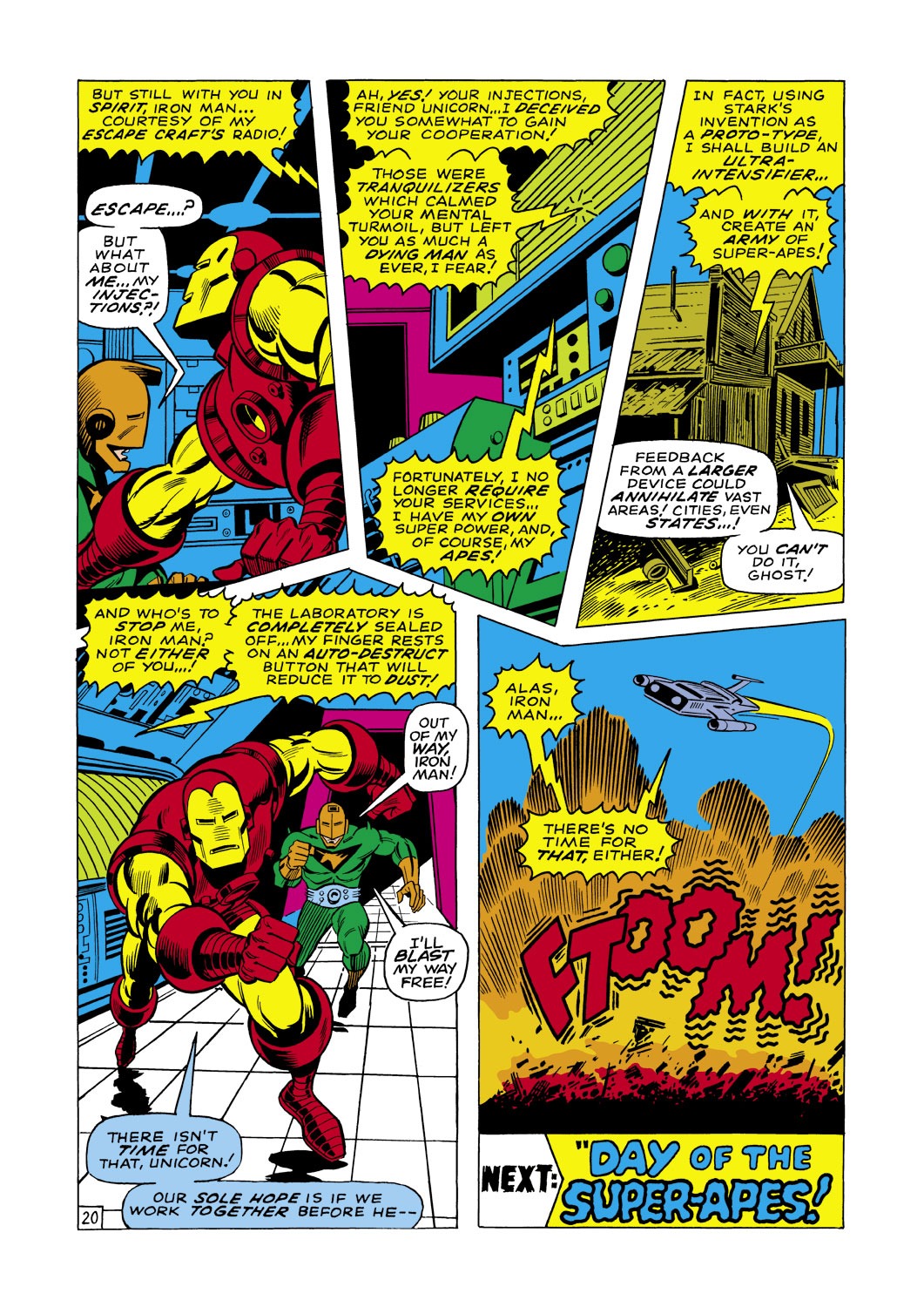 Read online Iron Man (1968) comic -  Issue #15 - 21