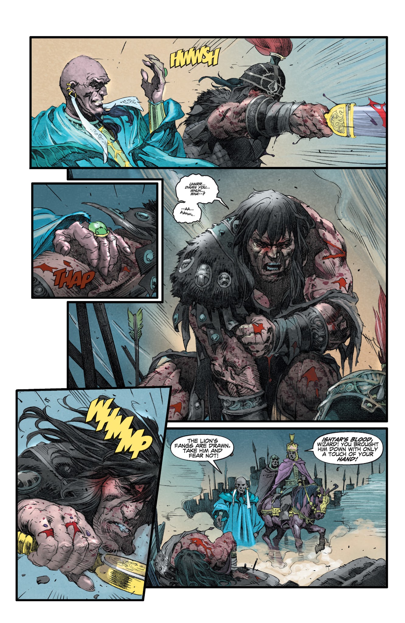 Read online King Conan: The Scarlet Citadel comic -  Issue # TPB - 18
