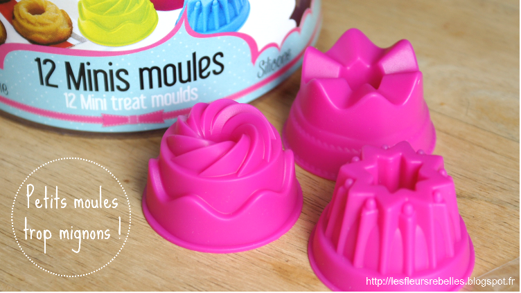 Lily Cook Petits moules silicone pâtisserie CULTURA