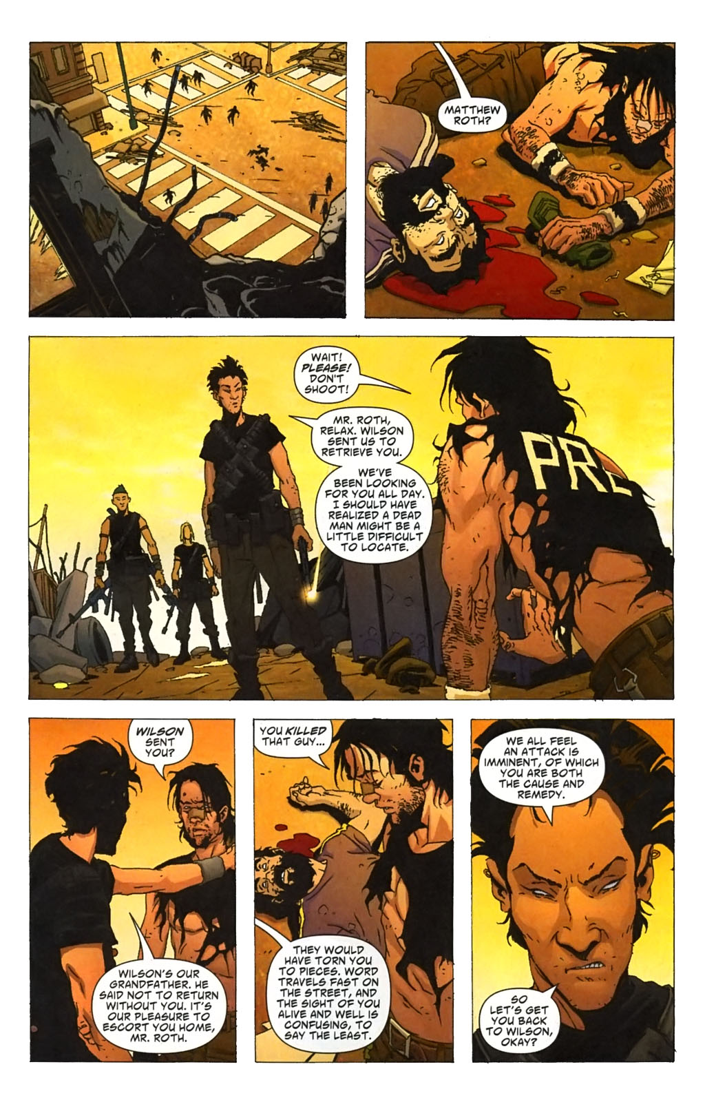 Read online DMZ (2006) comic -  Issue #9 - 9