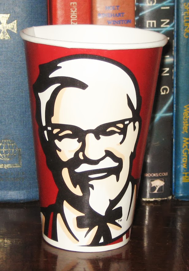Percy's Fast Food Toy Stories Soft Drink Cup Small 2014 KFC
