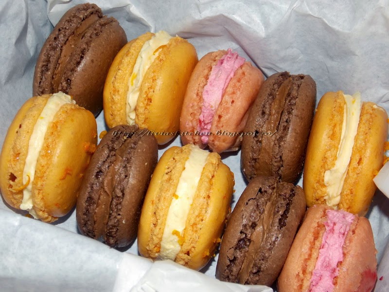Macarons asortate