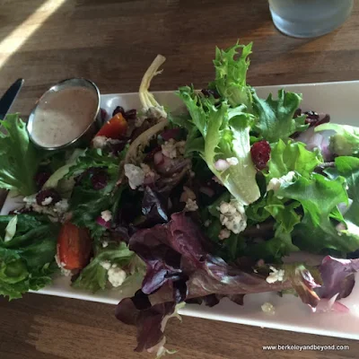 house side salad at Eureka! in Berkeley, California