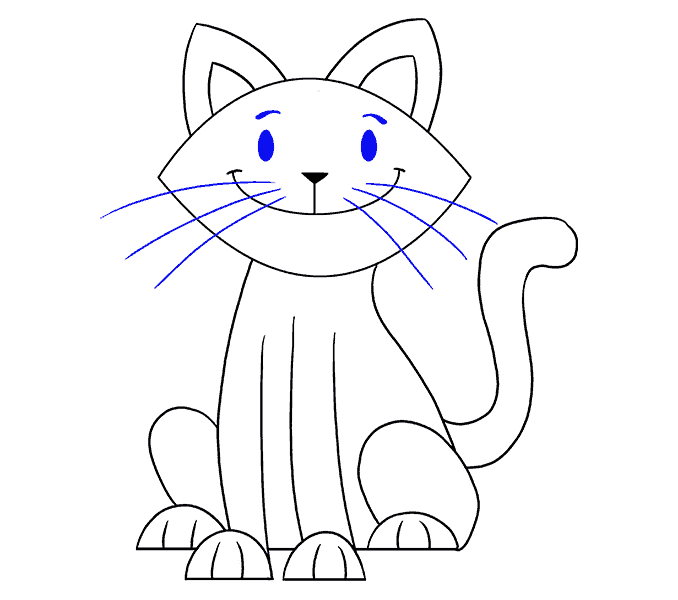 How To Draw A Cat Within A Minute - Just Entertainment