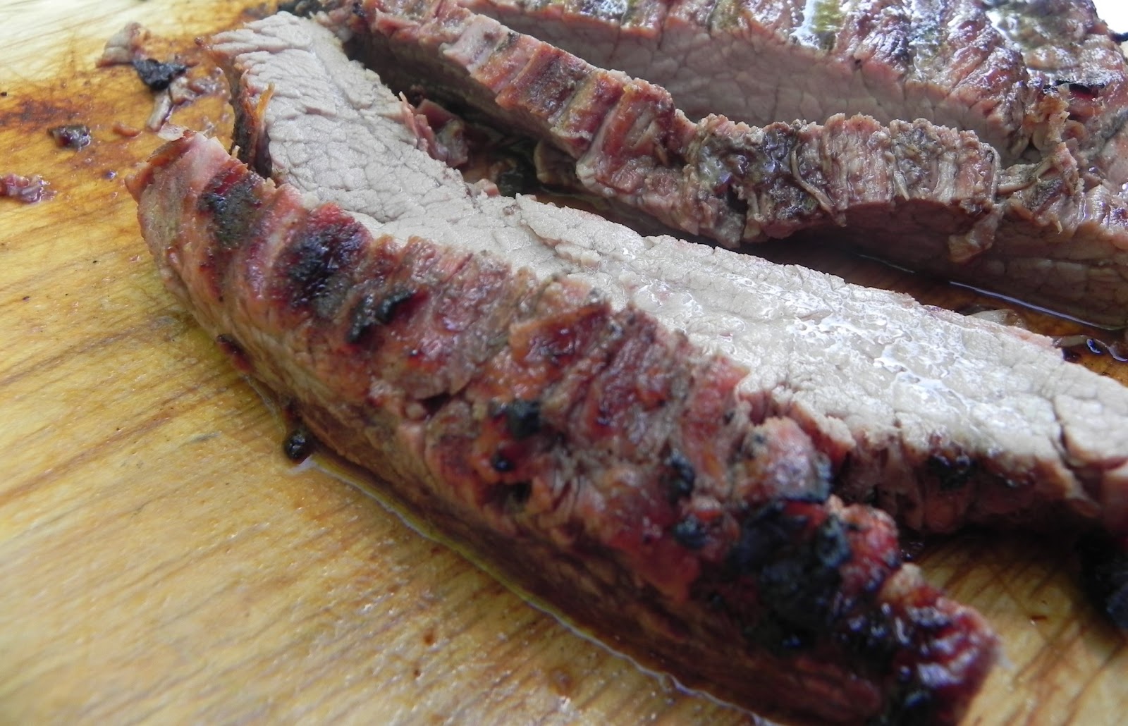 Yates Yummies Grilled Flank Steak with Ginger Lime Coleslaw