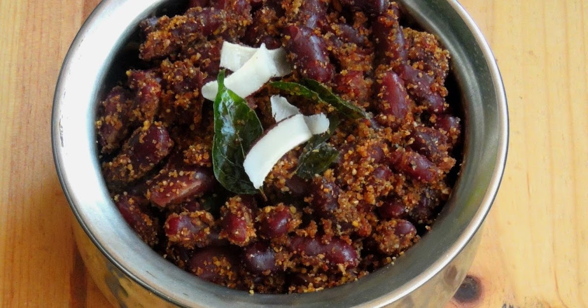 Priya's Versatile Recipes Rajma Masala Sundal/Red Kidney Beans Masala