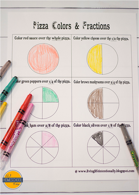 FREE Pizza Worksheets for Kids