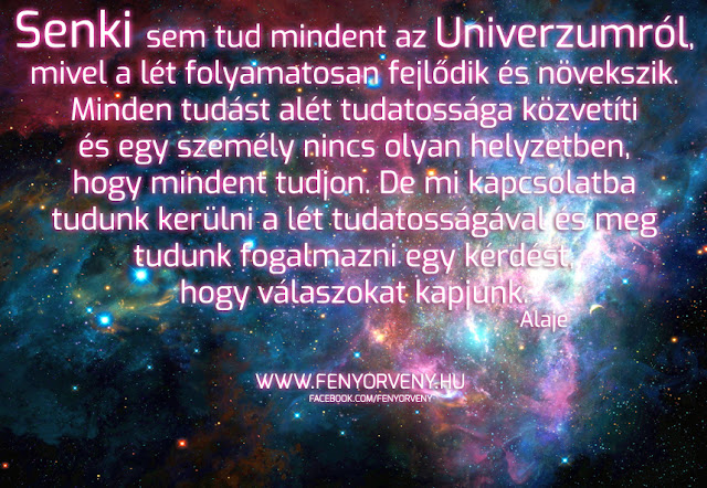 Senki sem tud mindent az Univerzumról
