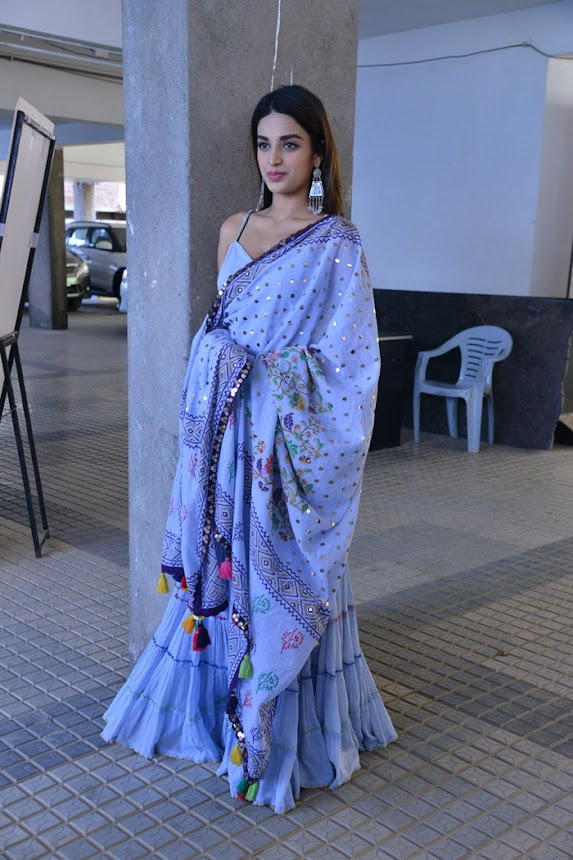 Nidhhi Agerwal in Savyasachi movie