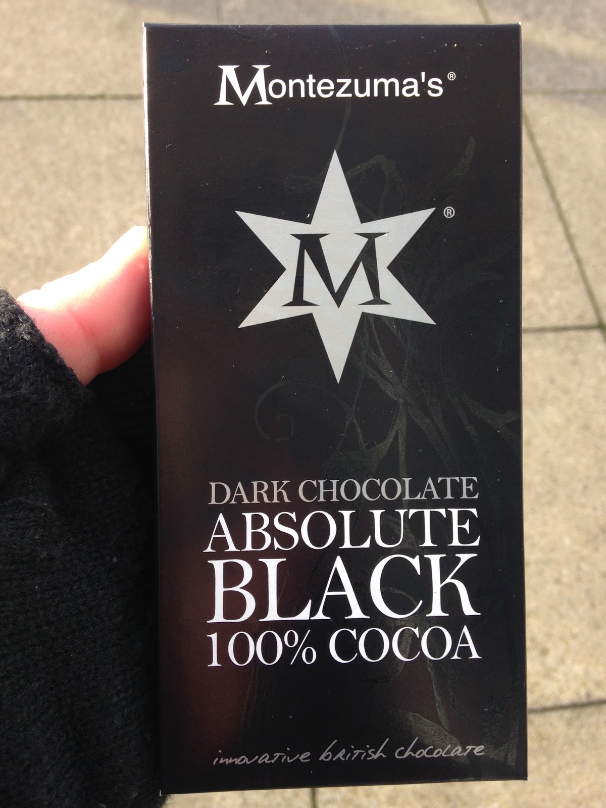 Montezuma's Absolute Black 100 Cocoa Dark Chocolate