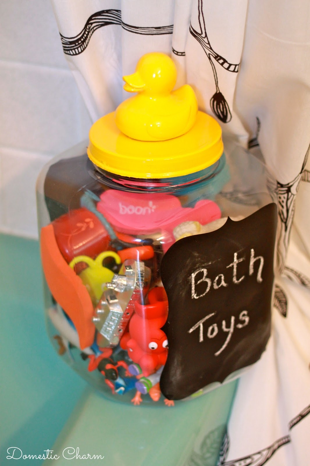 Domestic Charm DIY Bath Toy Tub
