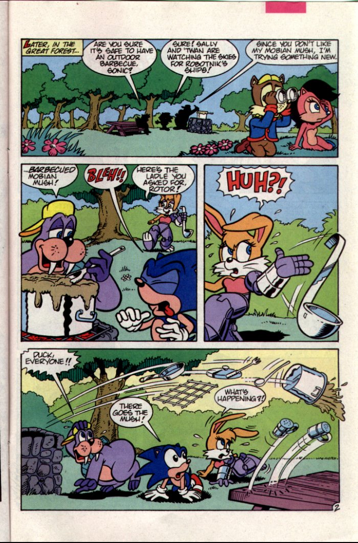 Read online Sonic The Hedgehog comic -  Issue #15 - 21