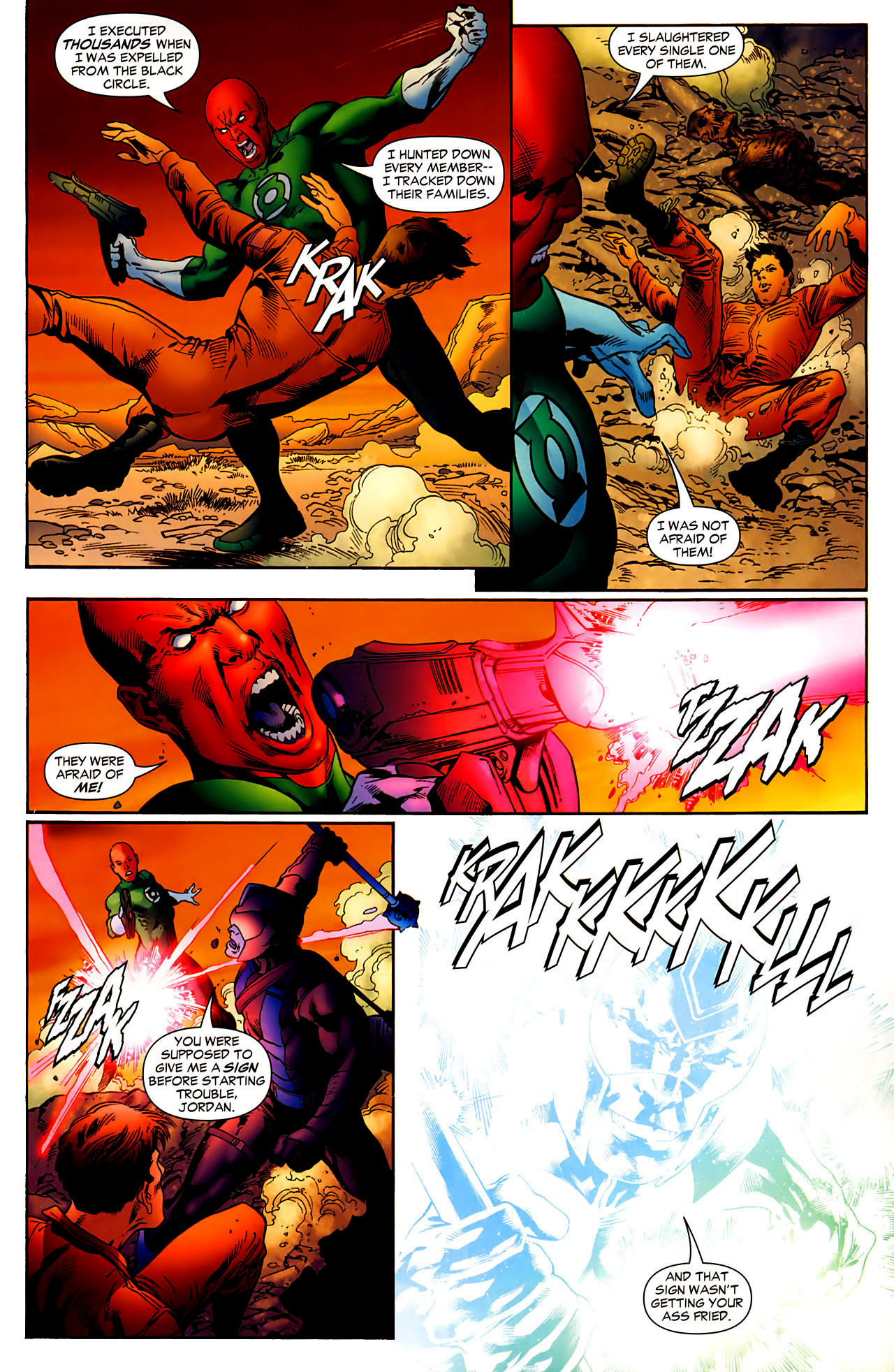 Green Lantern (2005) issue 17 - Page 10