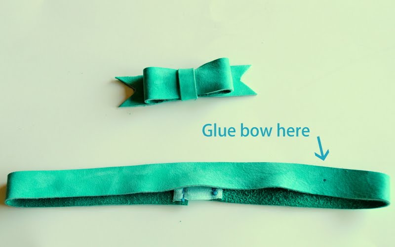 Spunky Junky Leather Bow Headband TUTORIAL