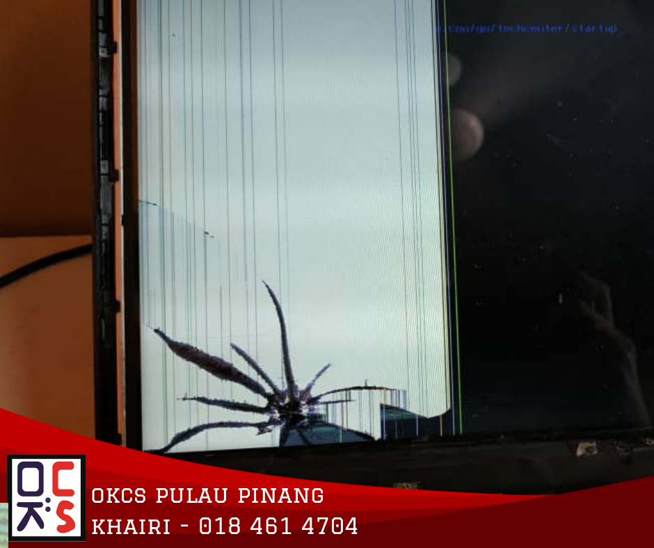 SOLVED MASALAH SCREEN RETAK LAPTOP HP 14BS537TU OKCS PULAU PINANG