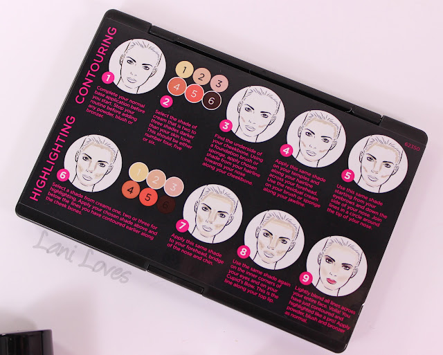 Australis AC On Tour Contouring & Highlighting Kit Cream swatches & review