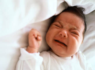bayi menangis rewel