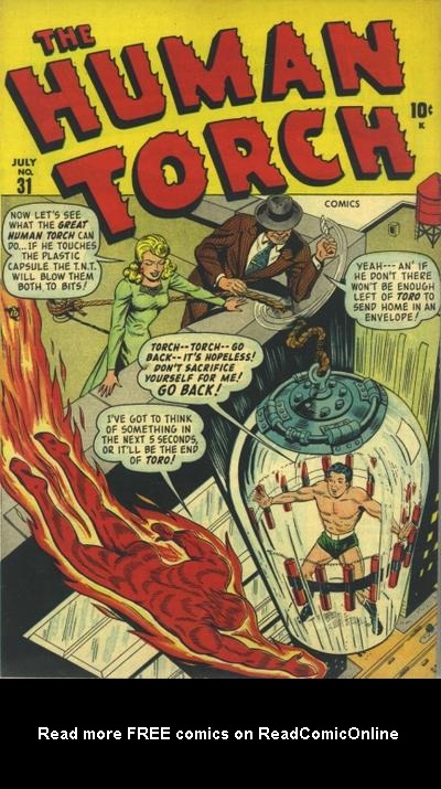 Read online The Human Torch (1940) comic -  Issue #31 - 1