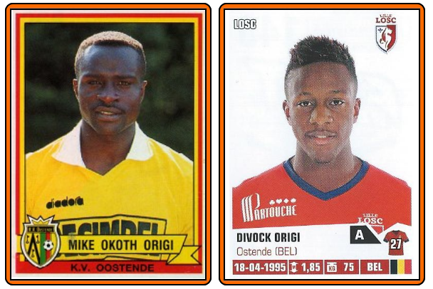 Old School Panini Divock Origi S Father