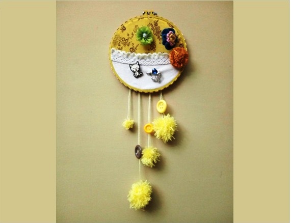 Produk Kerajinan Hiasan Dinding Serbaguna Dari Limbah Bidangan Dan Konveksi