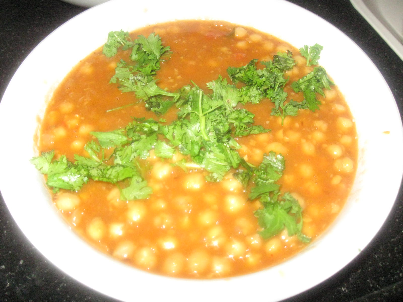 Chickpeas curry