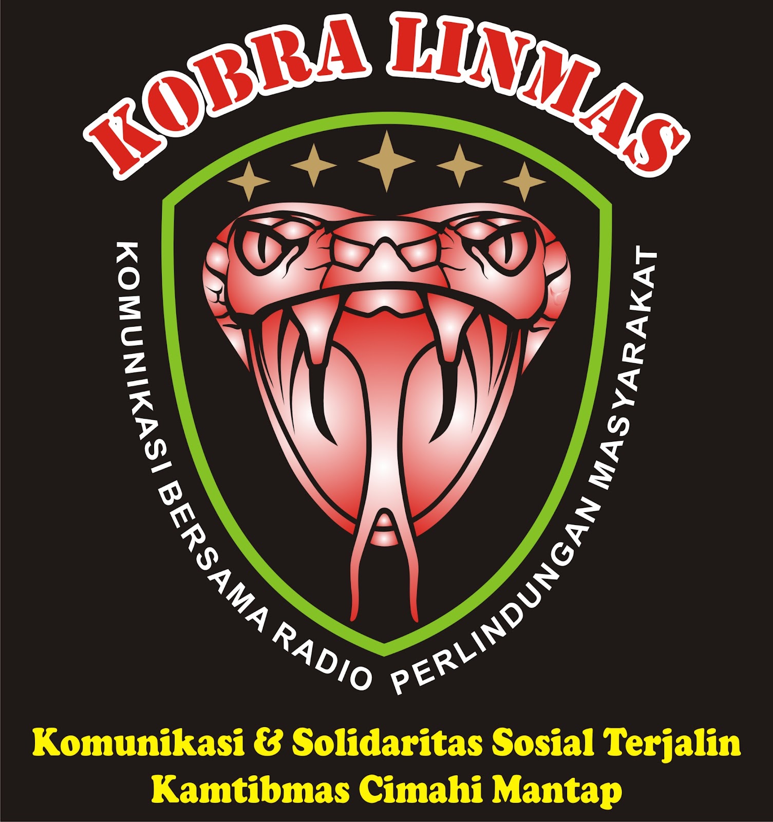 HT - REPEATER KOBRA LINMAS JAWA BARAT: LOGO BARU