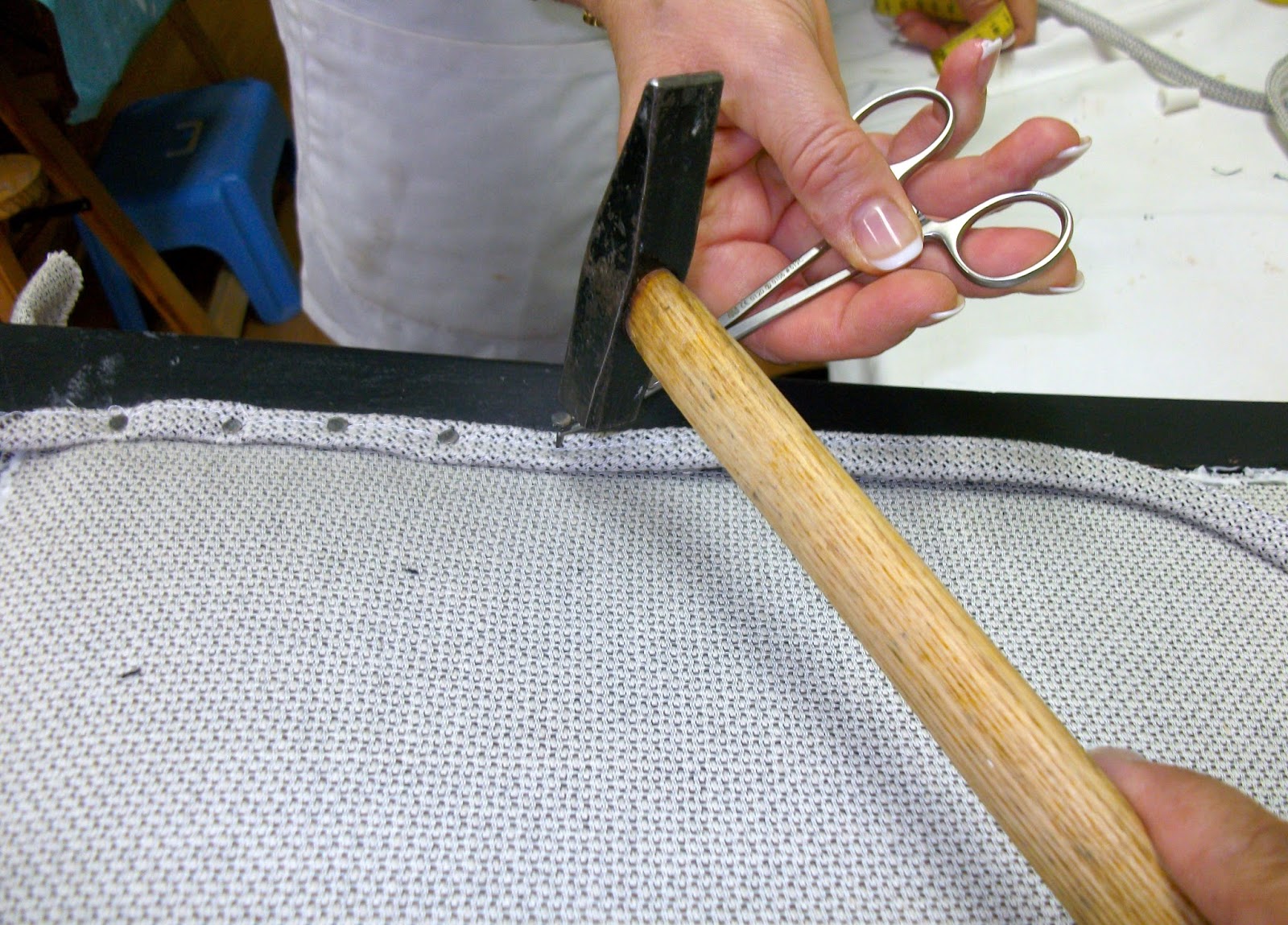 El blog de la restauradora: SILLÓN DESCALZADORA