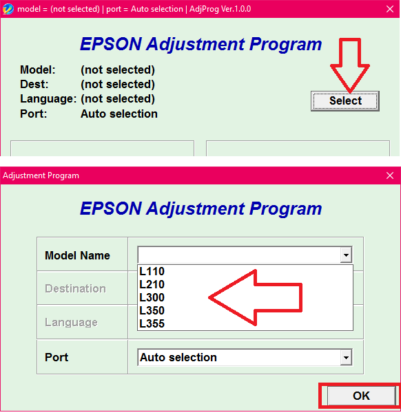 Learn New Things How to Fix Red Light Blinking Error in All Epson L