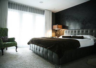 DORMITORIOS NEGROS BLACK BEDROOM ~ Fotos de dormitorios