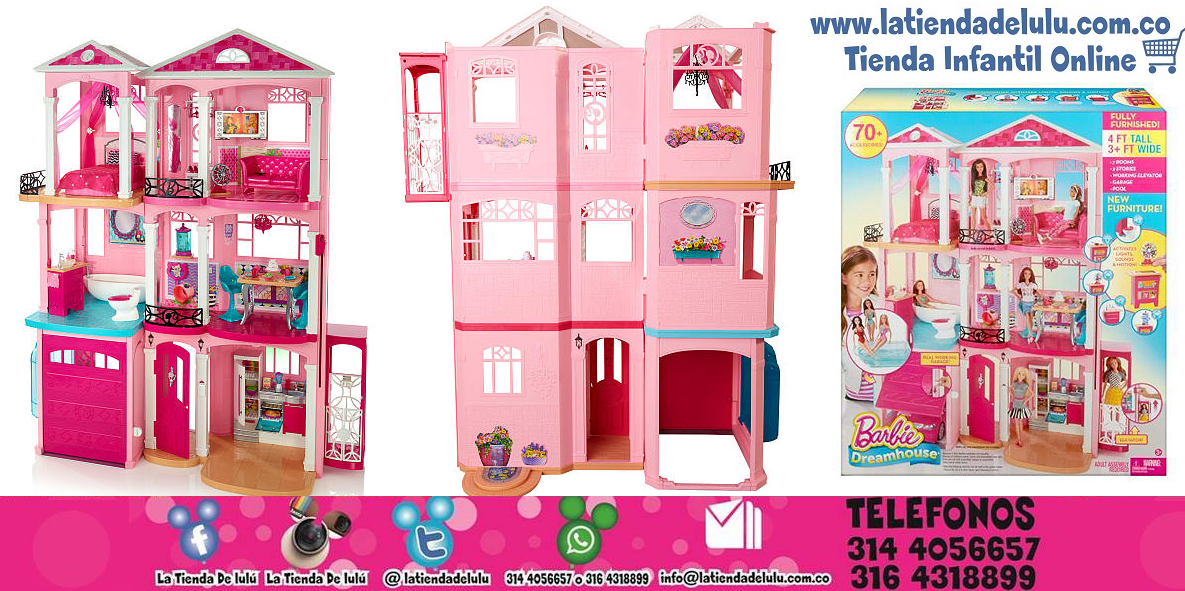 barbie casa de los sueños mattel