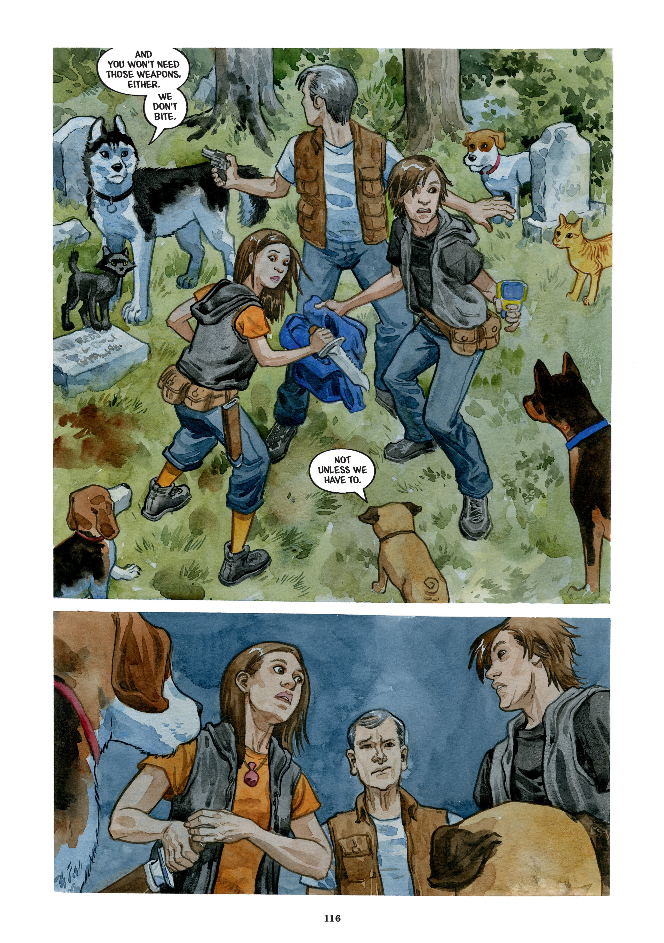 Read online Beasts of Burden: Neighborhood Watch (2019) comic -  Issue # TPB (Part 2) - 19