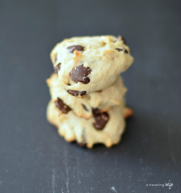 No Added Sugar Chocolate Chip Cookie | www.atravelingwife.com | a-traveling-wife