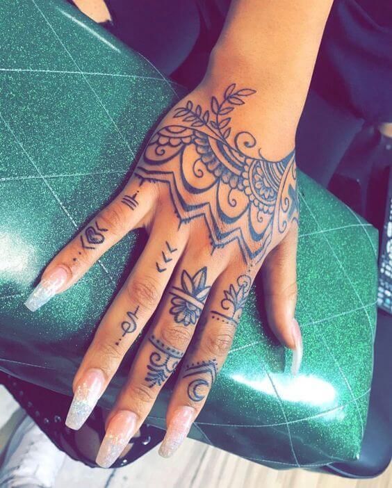 165+ Best Finger Tattoo Symbols and Meanings (2020) Designs for Women