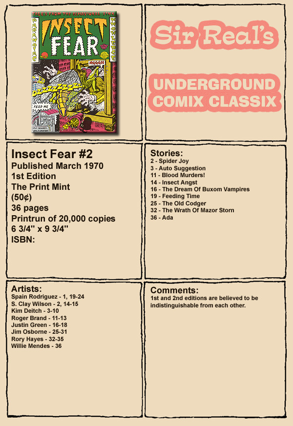 Read online Insect Fear comic - Issue #2