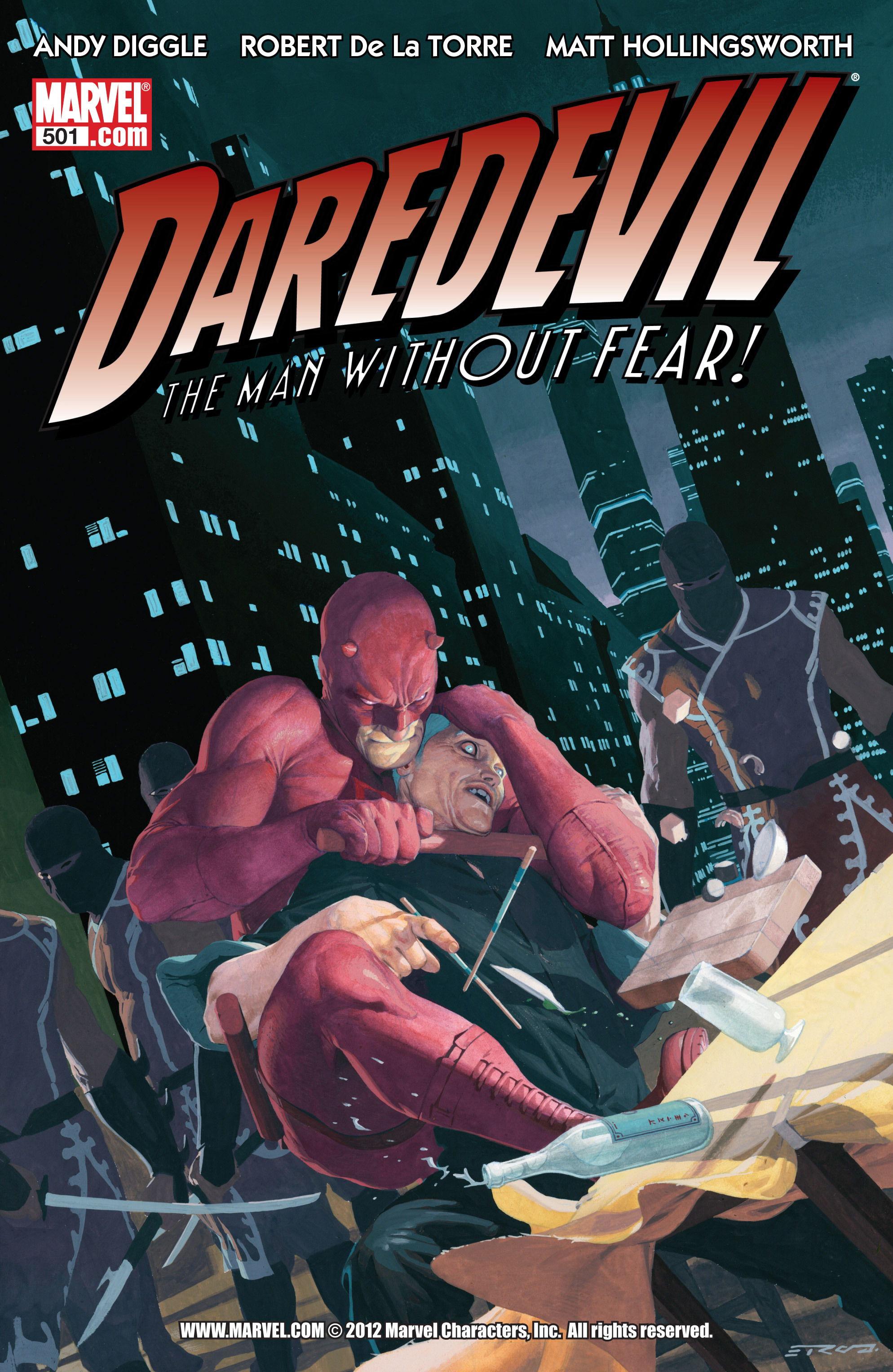 Read online Daredevil (1998) comic -  Issue #501 - 1