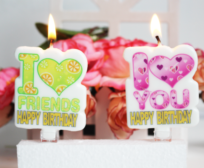 YiWu Ming Sheng Candle Manufactory Wholesale happy birthday candle