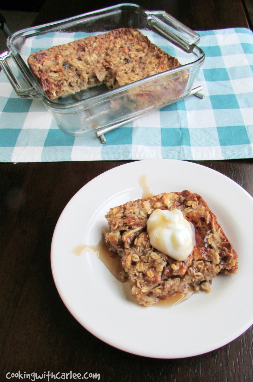 Cooking With Carlee Fall Harvest Maple Baked Oatmeal