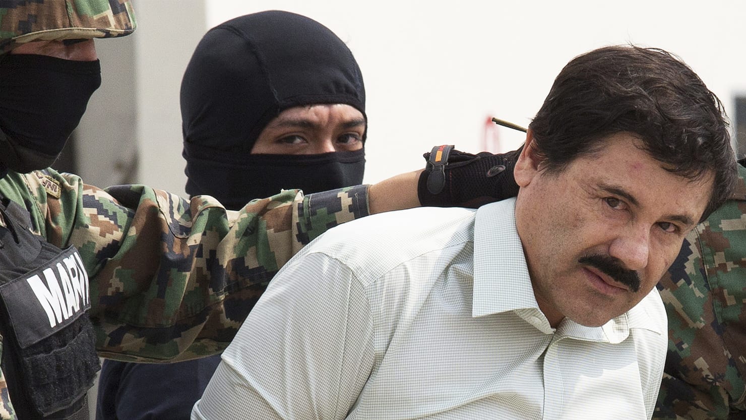 El Chapo' faces prison for life.