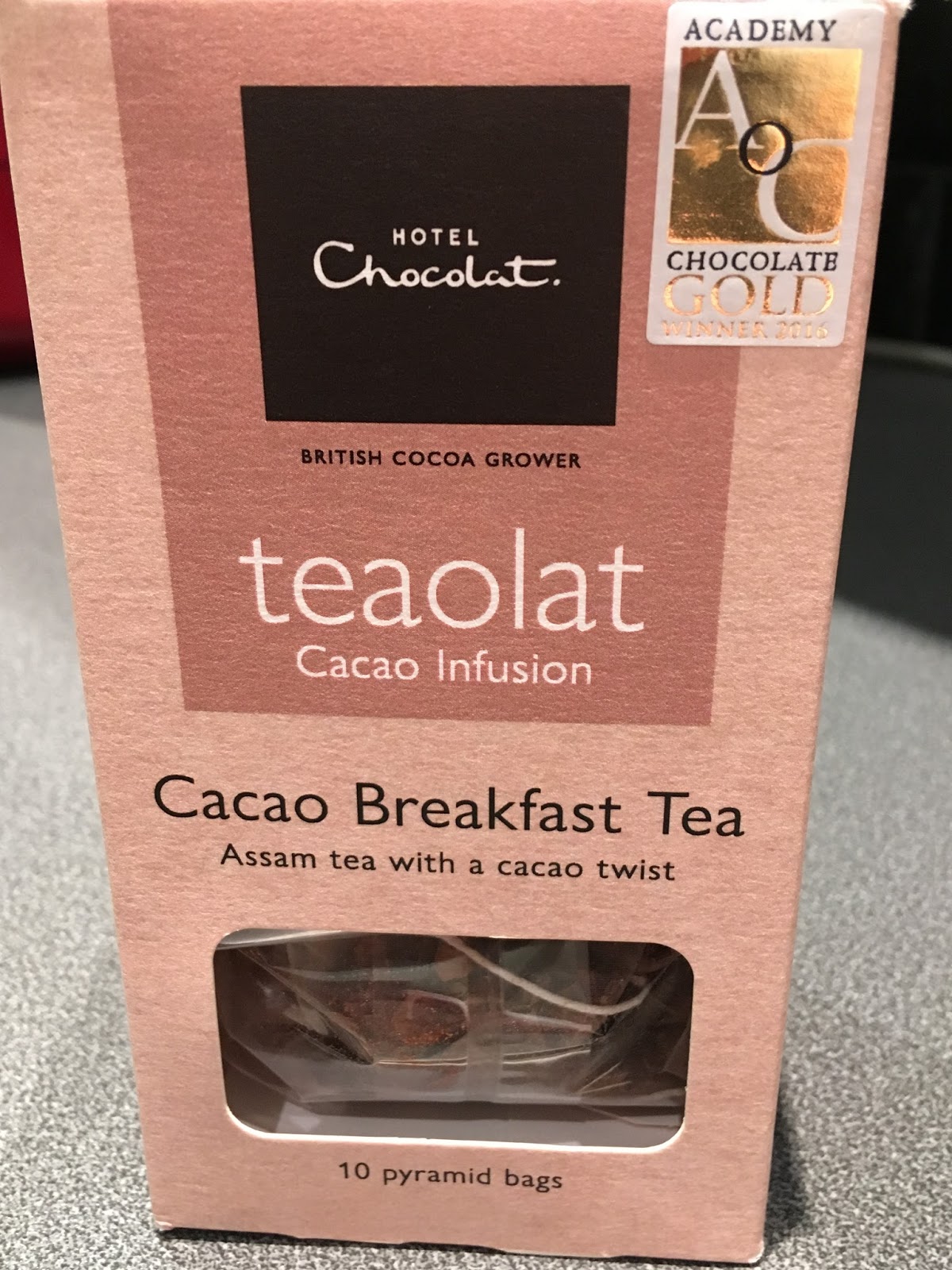 Laura's Tea Room Hotel Chocolat Teaolat Cacao Breakfast Tea