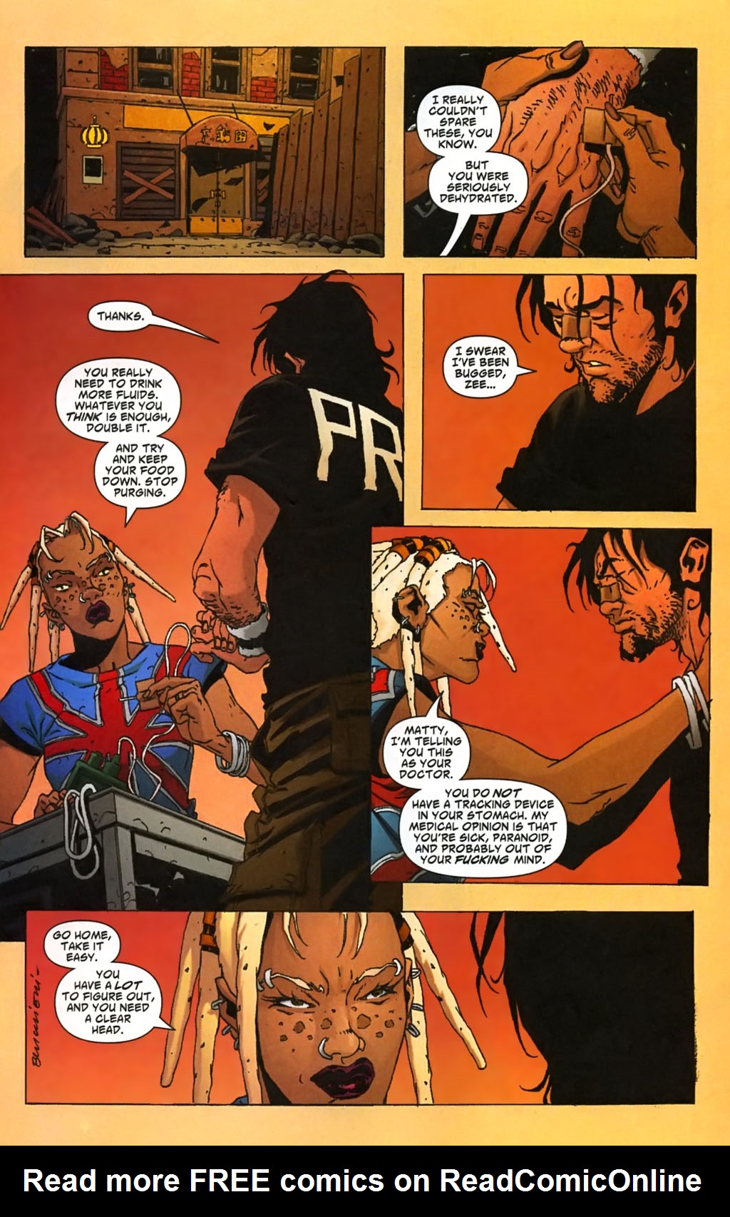 Read online DMZ (2006) comic -  Issue #9 - 6