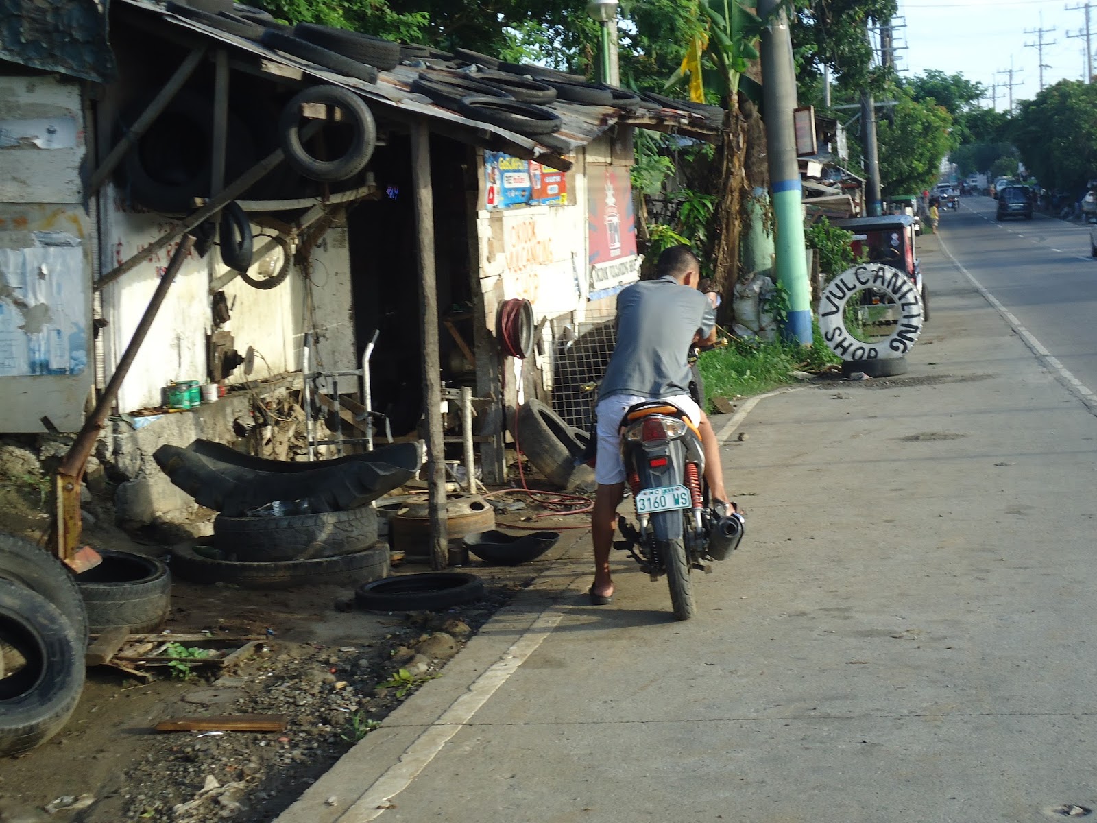 "Business as Usual" as the Filipinos Define It (Vulcanizing Shop, Sari