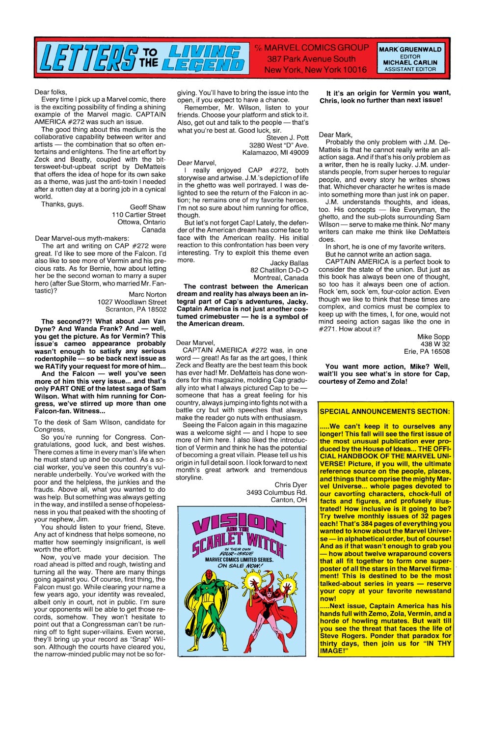 Read online Captain America (1968) comic - Issue #276 - 24