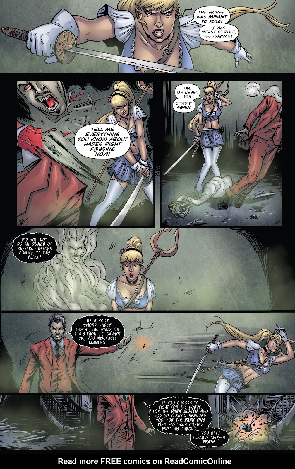 Grimm Fairy Tales presents Age of Darkness issue Full - Page 108